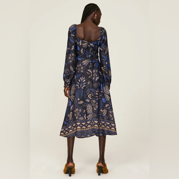 NWT Farm Rio Macaw Forest Dress size S Small Gorgeous just not my size - Picture 5 of 7